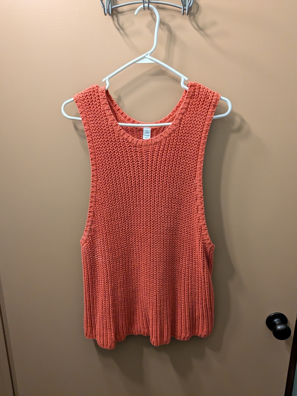 Old Navy Rust Knit Tank Top